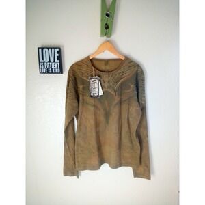 Verdette‎ Le Passion Fly Of The Eagle Shirt Nwt XL french designer very rare